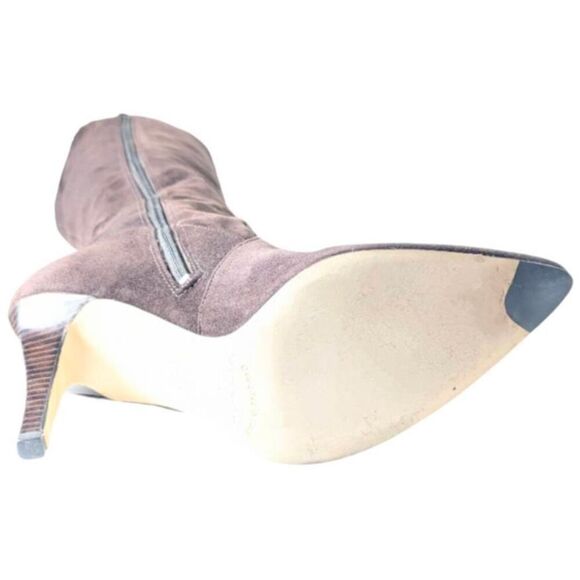 VIA SPIGA Dacia Tall Brown Suede Heeled Boot Size 9 - Picture 7 of 12